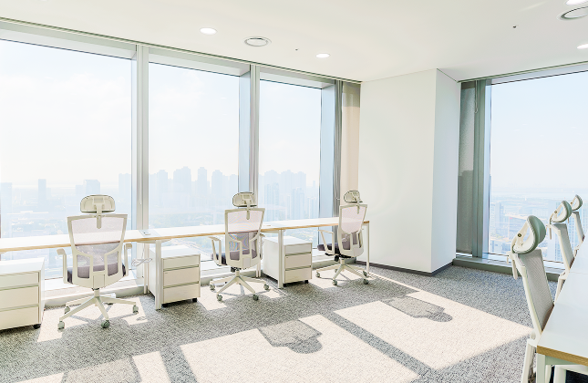 인천 최대 규모 공유오피스 스테이지나인 송도 포스코타워점 파크뷰 사무실