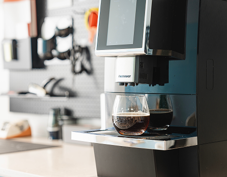 강남 공유오피스 스테이지나인 라운지 에스프레소 커피머신