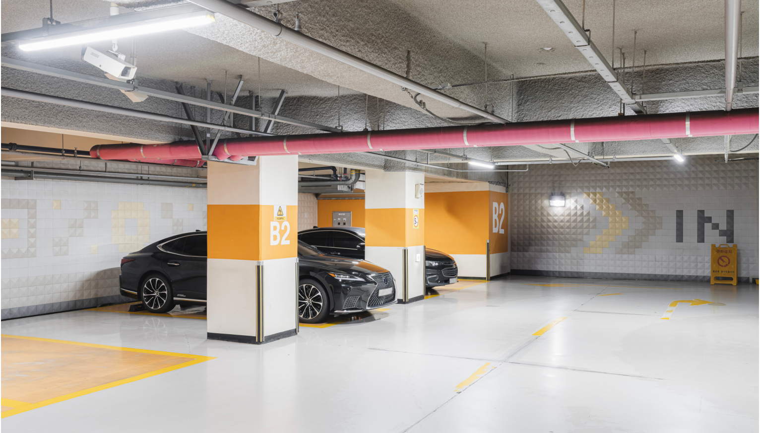 서울 강남 공유오피스 스테이지나인 삼성점 지하 주차장