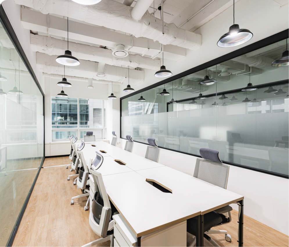 1인부터 100인 이상 수용 가능한 독립형 프라이빗 오피스 안내 이미지